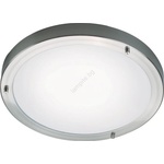 Nordlux - Таванно осветително тяло за баня ANCONA 2xE27/40W/230V IP43 Ø 31, 5 cm матов хром (NX0722)