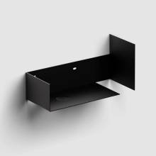 Clou Flush konzole 44x18x20.5 cm pod umyvadlo závěsná černá CL/07.36.032.21