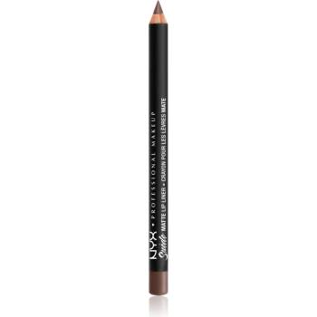 NYX Professional Makeup Suede Matte Lip Liner матиран молив за устни цвят 21 Brooklyn Thorn 1 гр