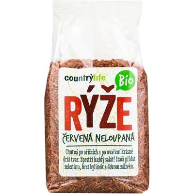 Country Life Rýže červená neloupaná BIO 500 g