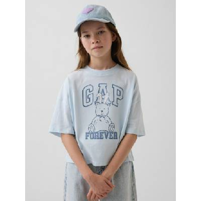 GAP Детска надразмерна тениска с лого GAP GAP | Sin | Момичешки | XS