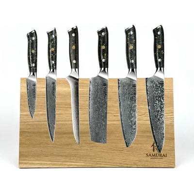 Samurai Santoku Carbon Gold 6 ks