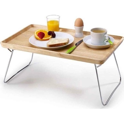 Continenta Servírovací podnos do postele přírodní gumovník 53x32cm