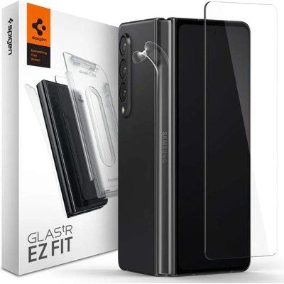 Spigen Tempered Glass GLAS. tR EZ Fit - калено стъклено защитно покритие за дисплея на Samsung Galaxy Fold 4 (прозрачно)