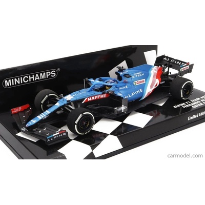 Minichamps Renault F1 A521 Renault E-tech 20b Team Alpine N 14 modrá 1:43