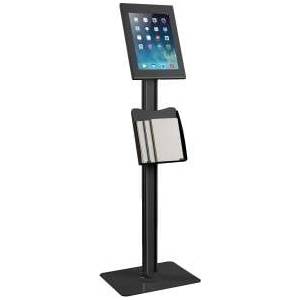Maclean Stand Advertising Stand for Tablet, Black, iPad Pro Gen 3, 12.9 (MC-867)