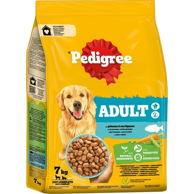 Pedigree Adult s rybami a zeleninou 7 kg