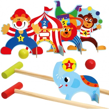 Bino Dětská sada na kroket/Cirkus