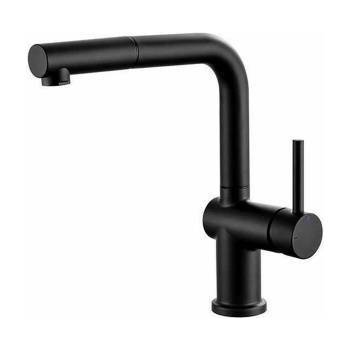 Edouard Rousseau Смесител Edouard Rousseau SQUARE Черен Неръждаема стомана C форма