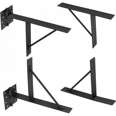 Domax závěs ZNW 1 sada rohových pantů (2 panty + 2 wsp), černý DMX8272