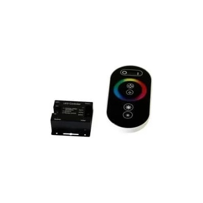 ECOLIGHT Dálkový dotykový ovladač černý pro RGB LED pásky - max 216W