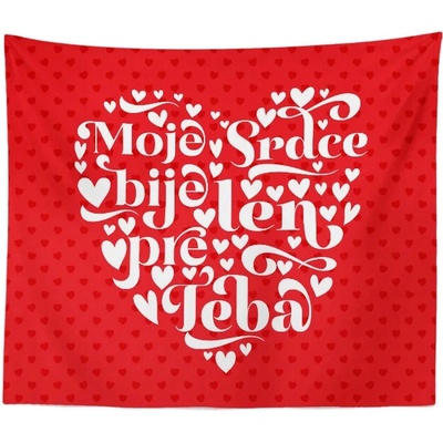 Sablio deka Mé srdce bije jen pro Tebe 150x120