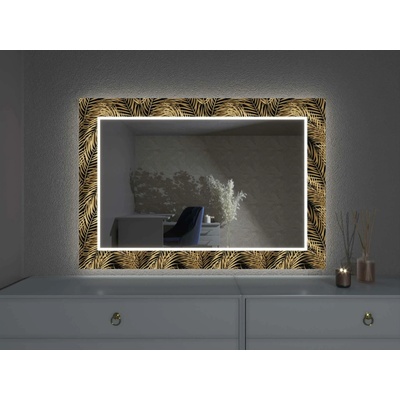 Artalo LED zrcadlo s dekorem D2 90 x 70 cm