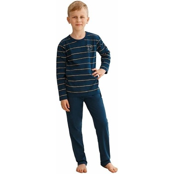 Taro chlapčenské pyžamo 2622 Harry Z22 tm. modrá