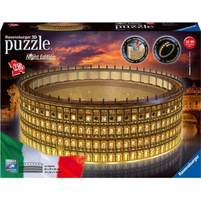 Ravensburger 3D puzzle svítící Koloseum 216 ks