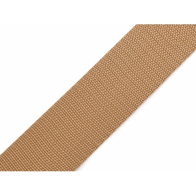 Popruh polypropylénový (metráž) farba 73 hnědá přírodní šírka 40 mm