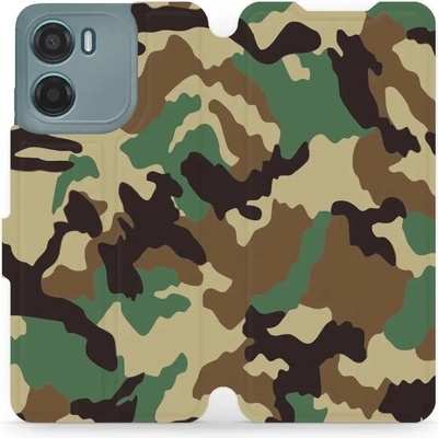 Mobiwear Flipové Motorola Moto G05 V111P Maskáče