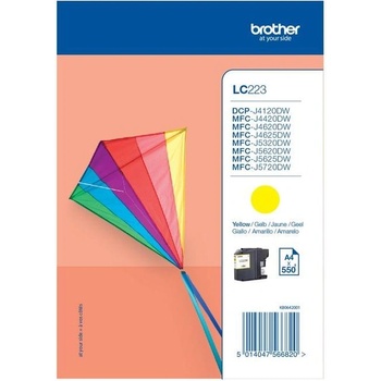 Brother Оригинален патрон Brother LC223, Yellow (3015100093)