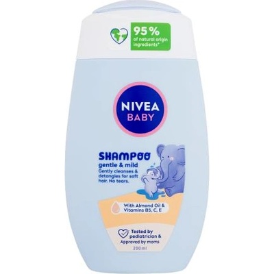 Nivea Baby Gentle & Mild Shampoo 200 ml нежен шампоан за коса