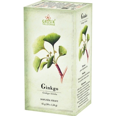 Grešík Ginkgo bylinný čaj 20 x 1,2 g