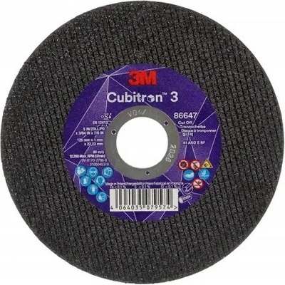 3M Cubitron Řezný kotouč 125×1,0×22,23 mm 86647