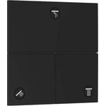 Hansgrohe ShowerSelect Comfort E 3-функционален скрит вентил, матово черен (15573670)