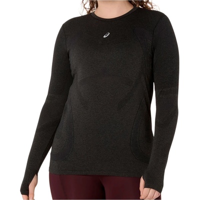 Asics Дамска тениска Asics Women's Road Seamless L/S Top Running shirt - Performance Black / Graphite Grey (916-4757-0214)