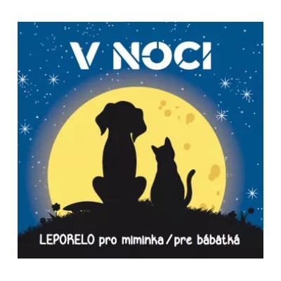 V noci - Leporelo pro miminka / pre bábetká