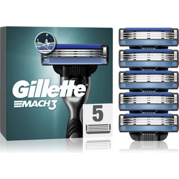 Gillette Mach3 Резервни остриета 5 бр