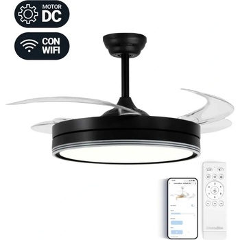 Universal blue Вентилатор за таван Universal Blue Черен