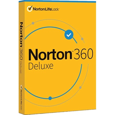 Norton 360 Deluxe + 25 GB cloud storage 3 lic. 6 mes.