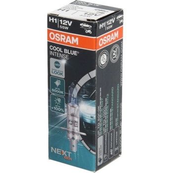 Image 1 of OSRAM Крушка OSRAM H1, 12V, 55W, 5000К, 1550lm, 1 брой