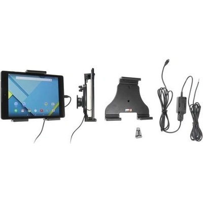 Brodit držák do auta na tablet nastavitelný, USB-C, se skrytým nabíjením, 140-195mm