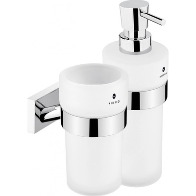 Nimco Držák dávkovače a sklenky Keira chrom KE 2205831W-T-26