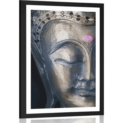 Plakát s paspartou božský Budha - 40x60 no frame