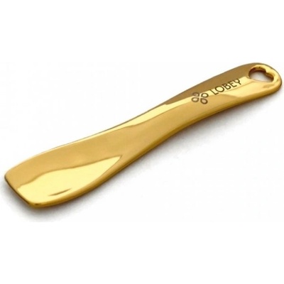 Lobey Kosmetická špachtlička ve zlatém provedení