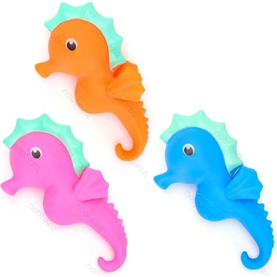 Nobleza Gumená hračka morský koník 22 cm ružová