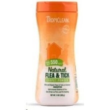 TropiClean Natural Flea & Tick Carpet Powder 325 ml