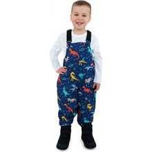 Jan & Jul Cozy-Dry Bib Pants Space Dinos