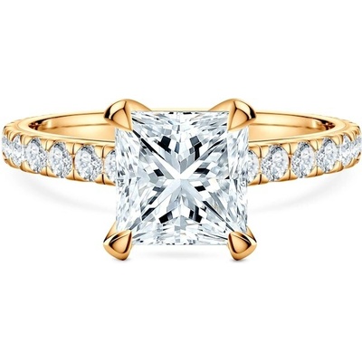 Savicki Zásnubný prsteň Share Your Love žlté zlato laboratórne diamanty SYL P PR 100 LAB Z