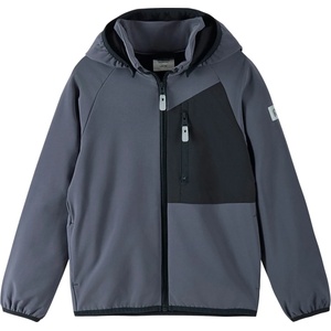 Reima Детско софтшел яке Reima Kid's Mukana Softshell jacket - Soft Black - размер 128 (EU) (703-6377-0315)