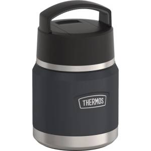 Thermos Icon Kids Food Jar with Folding Spoon 0, 35l Цвят: сив