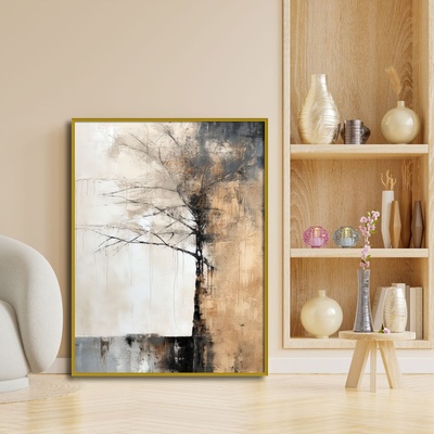 Decono Картина Абстрактно Дърво
