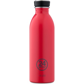 24Bottles Бутилка за вода Urban Bottle Chromatic 500 мл червена (000662)