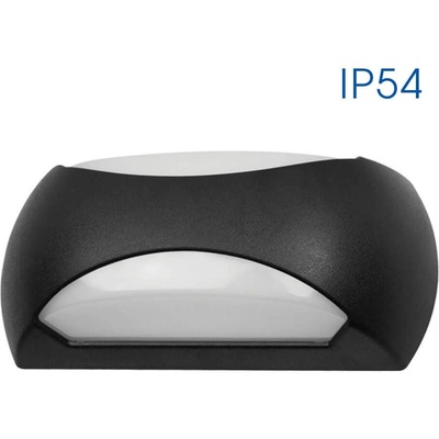 Влагозащитено осветително тяло CAPRI/X LED ∙ 12W ∙ черен ∙ 4000K ∙ IP54 | LED плафониера Vivalux (VIV004084)