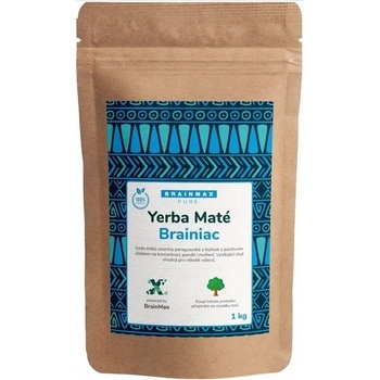 BrainMax Pure Organic Yerba Maté Brainiac 1000 g