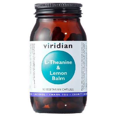 Viridian L-Theanine & Lemon Balm 90 kapsúl