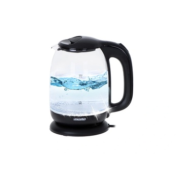 Mesko MS 1302B 1.7L стъклен чайник 2200W черен (MS 1302B)