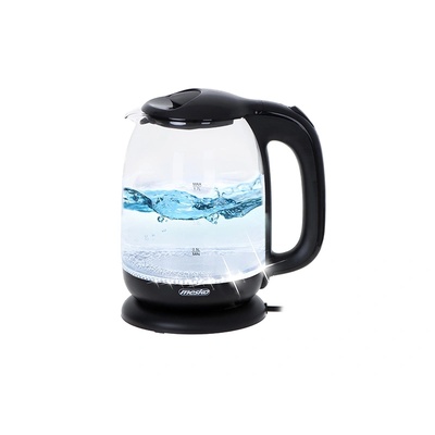 Mesko MS 1302B 1.7L стъклен чайник 2200W черен (MS 1302B)