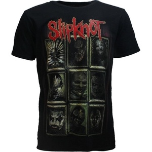 Slipknot New Masks (Back Print) Black XL Риза (SKTS13MB04)